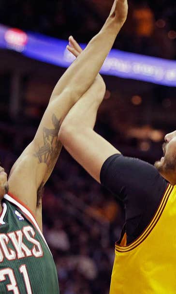 Varejao, Irving lead Cavaliers past Bucks 93-78